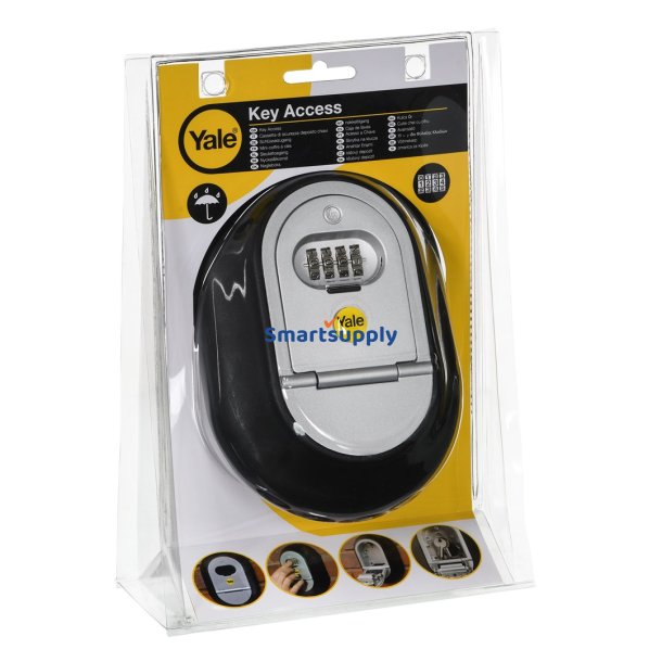 Yale Y500/187/1 Ngleboks bnet Med Kombinationsls
