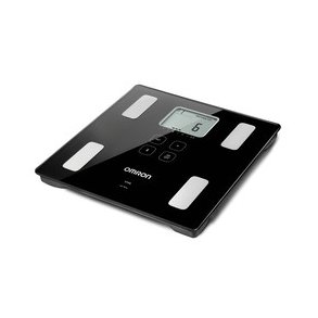 Omron VIVA Firkant Sort Elektronisk personlig vgt