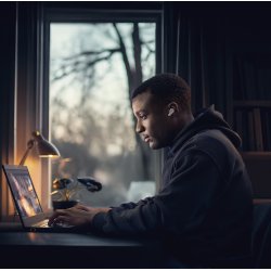 EPOS ADAPT E1 gte Trdlst Stereo (TWS) In-Ear Business/Hverdags Bluetooth Headset Hvid