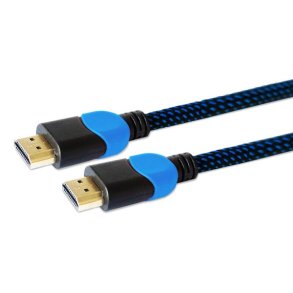 Savio GCL-02 HDMI-kabel 1,8 m HDMI Type A (Standard) Sort, Bl