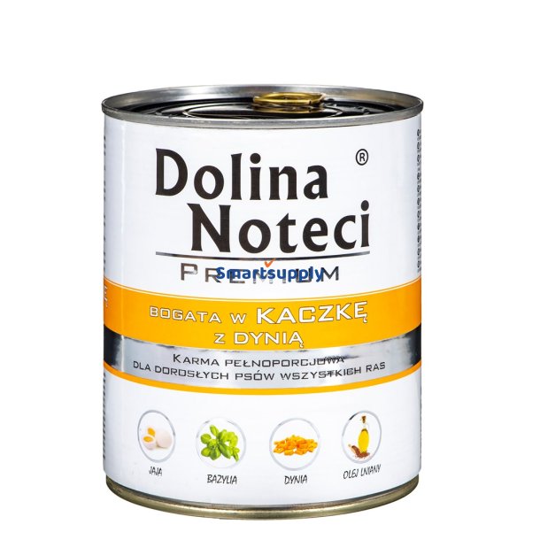 DOLINA NOTECI Premium Rich in duck with pumpkin - Vdt hundefoder - 800 g