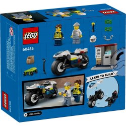 Lego City 60455 Politi Motorcykeljagt