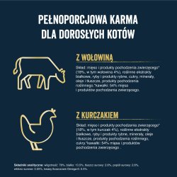 FELIX Tasty Shreds med oksekd og kylling - 4x 80g