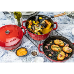 Staub La Cocotte Rund Stbejern Grydefad -- St Med 3 Stk