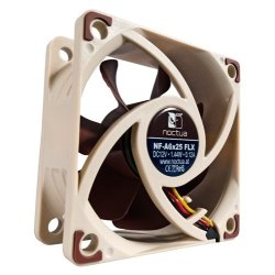 Noctua NF-A6X25 FLX Computerklesystem Computerkabinet Ventilator 6 cm Brun