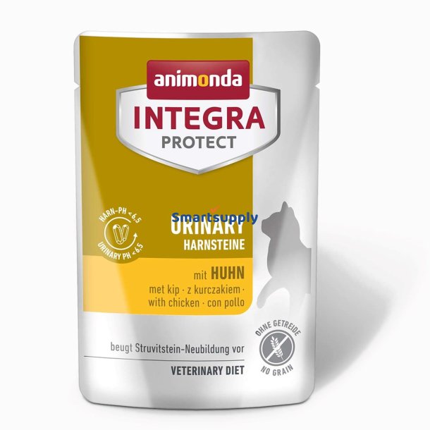 Animonda Integra Protect Urinary Struvit Med Kylling - Vdfoder Til Katte - 85 G