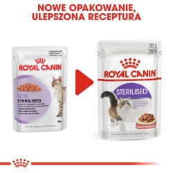 Royal Canin Fhn Steriliseret I Sauce - Vdfoder Til Voksne Katte - 12X85g