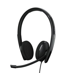 EPOS | SENNHEISER ADAPT 160T USB II Headset med kabelhovedbjle Kontor/Call Centre USB Type-A Sort