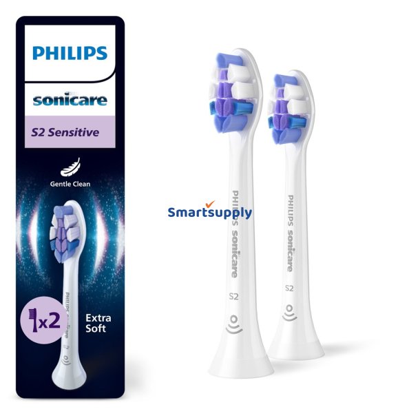 Philips Sensitive HX6052/87 Pakke med 2 brstehoveder