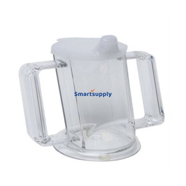 Krus til en handicappet person gennemsigtig