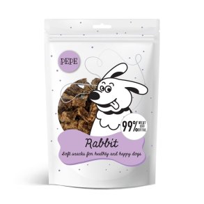 PAKA ZWIERZAKA Pepe Rabbit - godbid til hund - 70g
