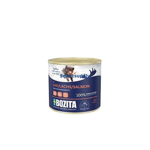 Bozita 05164 Hunde Fugtigt Foder Laks Voksen 625 G