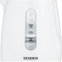 Severin Wk 3411 Elkedel 1 L 2200 W Hvid