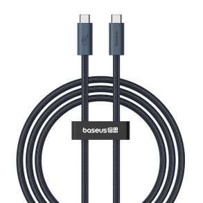 Baseus USB C til USB C-datakabel 1 m 240 W Sort