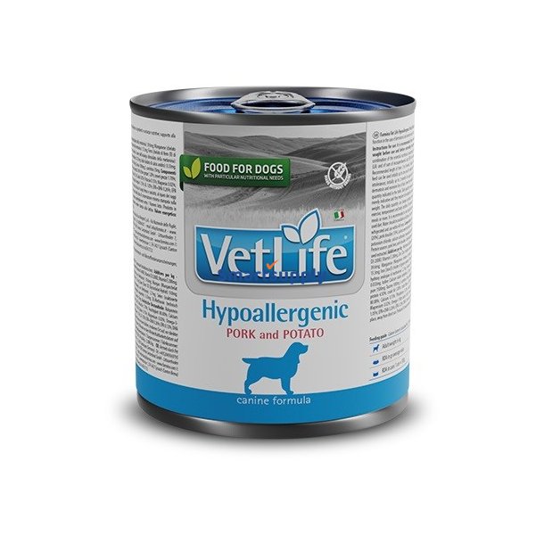 Farmina Vet Life Hypoallergen Svinekd &amp; Kartoffel - Vdfoder Til Hunde - 300 G