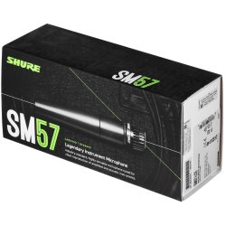Shure Sm57 Black Studio Mikrofon