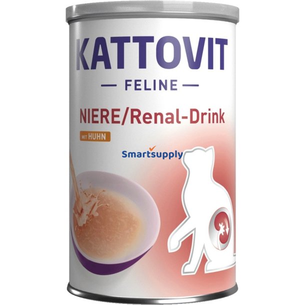 Kattovit Feline Niere Renal Drink - Kattegodbidder - 135Ml