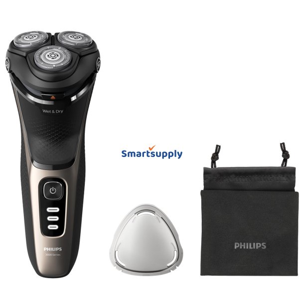 Philips Shaver 3000 Series S3242/12 Elektrisk shaver til vd og tr barbering