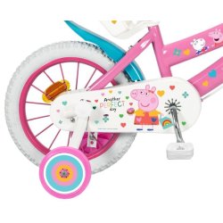 Brnecykel 14" Peppa Pig pink 1495 TOIMSA