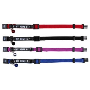 TRIXIE MY HOME TX-4180 Kattehalsbnd med en klokke + ID kort