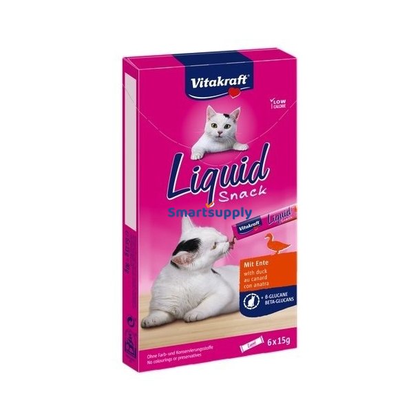 Vitakraft Flydende Snack And - Kattegodbidder - 6 X 15G