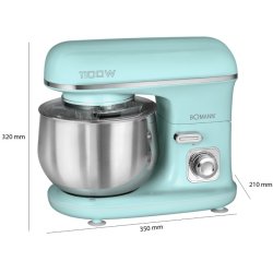 Bomann KM 6030 CB foodprocessor 1100 W 5 L Mintfarve
