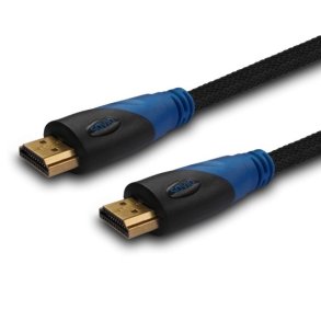 Savio CL-49 HDMI-kabel 5 m HDMI Type A (Standard) Sort, Bl