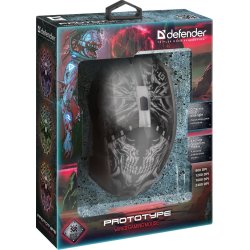 Defender GM-670L mus Ambidextrous Optisk 2400 dpi