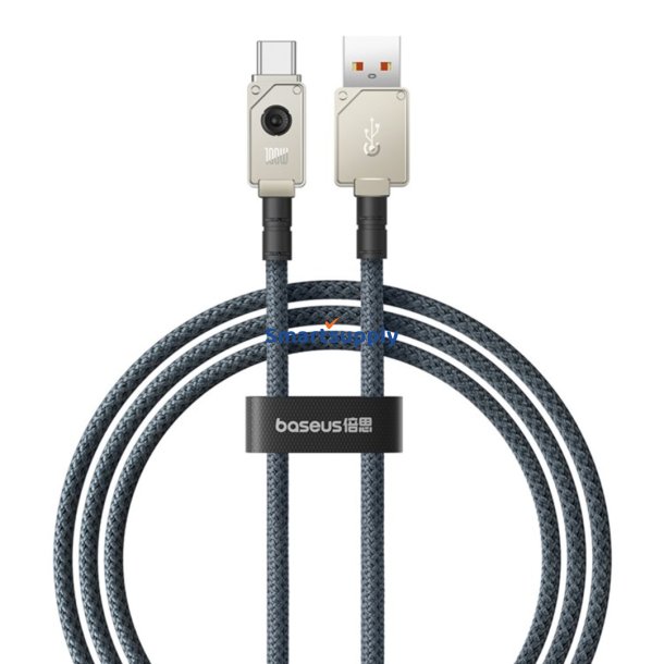 Baseus Ubrydeligt USB Kabel 1 M Usb-A Usb-C Hvid
