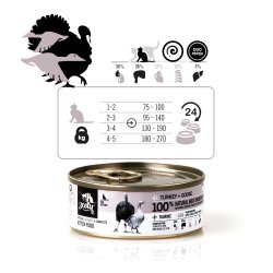 3COTY Turkey with goose For kittens - vd kattefoder - 80g