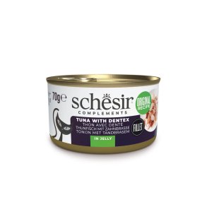 SCHESIR Oceanic Adult Tuna with Dentic - vdfoder til katte - 70g