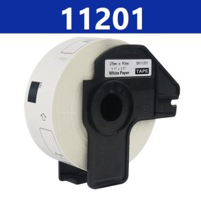 Brother DK11201 labelrulle 29mm x 90mm 400 stk kompatibel
