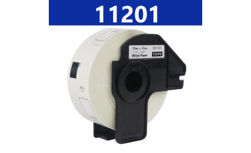 Brother DK11201 labelrulle 29mm x 90mm 400 stk kompatibel