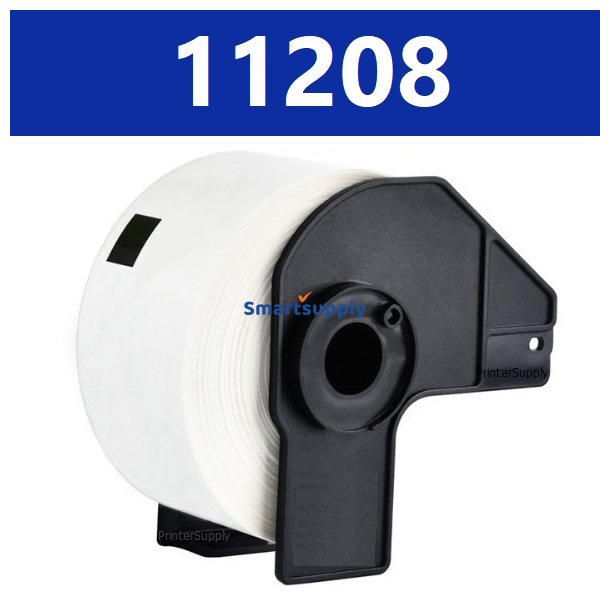Brother DK11208 adresselabel 38x90mm 400 stk kompatibel