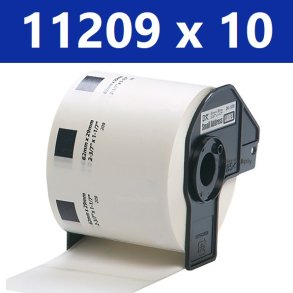 10 x Brother DK11209 adresse labels 29mm x 62mm kompatibel