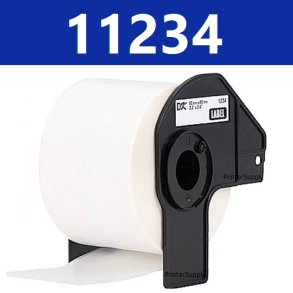Brother DK11234 navneskilte 60x86mm 260 stk kompatibel
