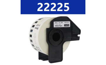 Brother DK22225 papirtape endel�s 38mm x 30,5m kompatibel