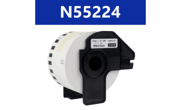 Brother DKN55224 ikke-kl�b. papirrulle 54x30,5m kompatibel