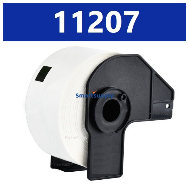 Brother DK11207 CD/DVD labels �58mm 100 stk kompatibel