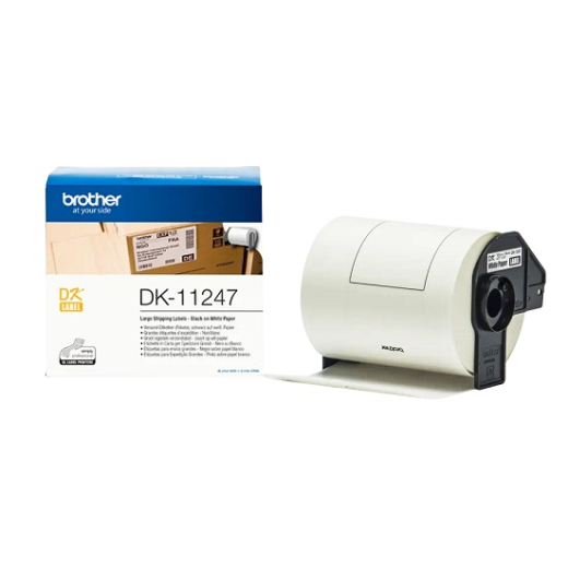 Brother DK11247 fragtlabels 103x164mm 180 stk original
