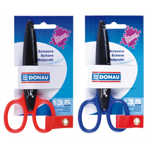 Dekorativ saks 5 sk�relinjer 13,5 cm - ass. farver