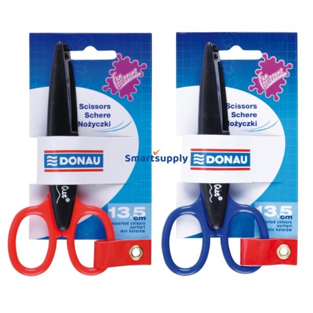 Dekorativ saks 5 sk�relinjer 13,5 cm - ass. farver