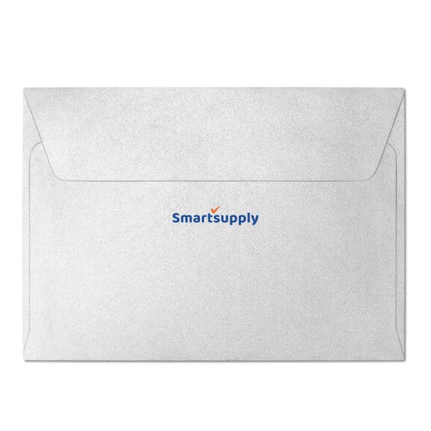 Diamond silver teksturerede kuverter 10 stk. 114mm x 162mm