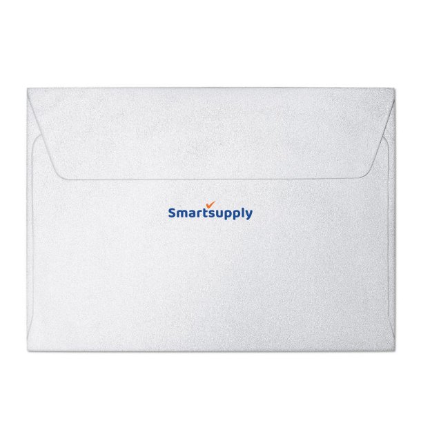 Diamond white teksturerede kuverter 10 stk. 114mm x 162mm