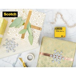 Dobbeltkl�bende tape SCOTCH 12mm x 22,8m