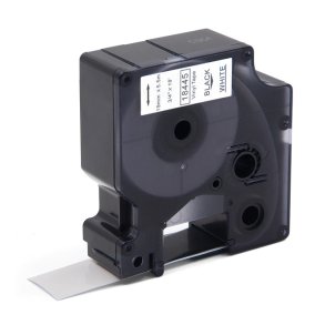 Dymo 45803 tape D1 sort p hvid 19mm x 7m kompatibel