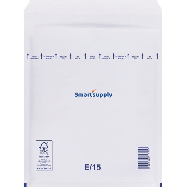 Boblekuverter 240 x 275 mm E/15 - 100 stk