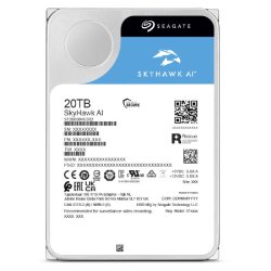 Seagate Skyhawk Ai Intern Harddisk 20Tb 7200 RPM 512 MB 3,5" Serial ATA III