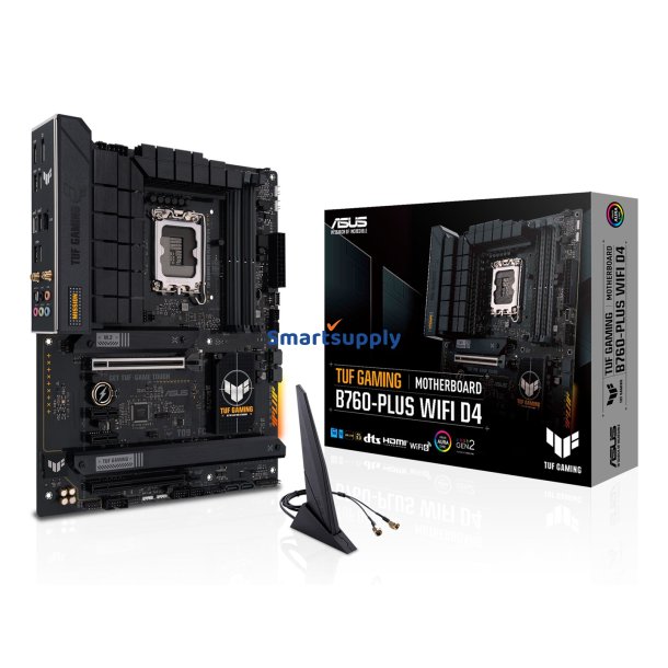 ASUS TUF GAMING B760-PLUS WIFI D4 Intel B760 LGA 1700 ATX