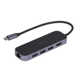 Unitek Hub Usb-C 3.1,Rj-45,3Xusb-A,Hdmi ,4K,Pd100w
